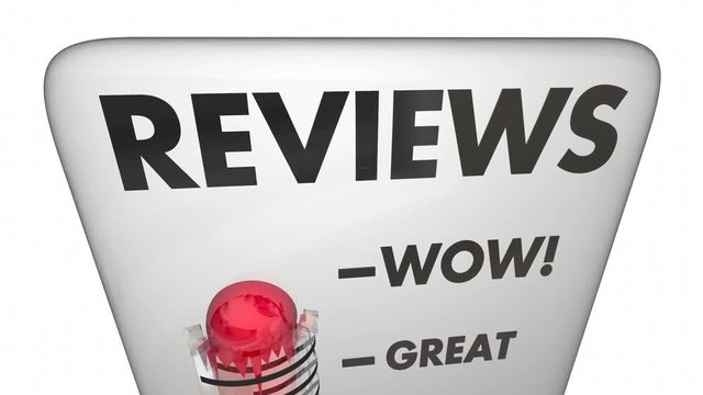 Reviews Feedback Critical Response Thermometer 3d Animation
