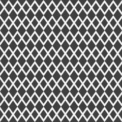 Stylish abstract seamless pattern with black graphic grid.