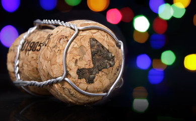 Cork with the shape of Mali burnt in.(series)