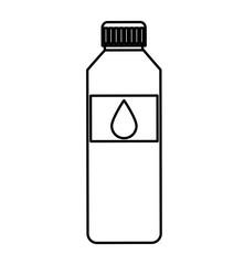 water bottle drink icon vector illustration design