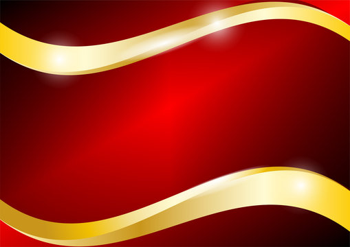 Red Black And Gold Background Vector Graphic Design