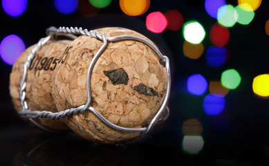 Cork with the shape of Samoa burnt in.(series)