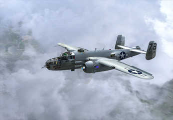 North American Mitchell B-25J 7B