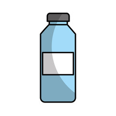 water bottle drink icon vector illustration design