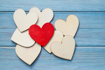 Fototapeta premium Red heart