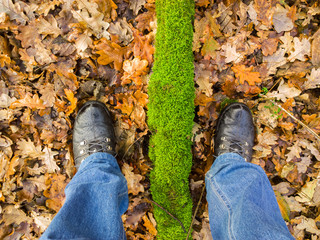 Feet in Oak Forest.