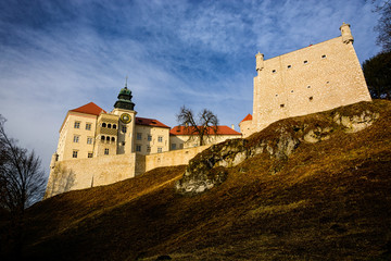 Zamek na Pieskowej Skale w Ojcowskim Parku Narodowym.