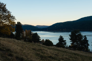 Schluchsee im Abendlicht