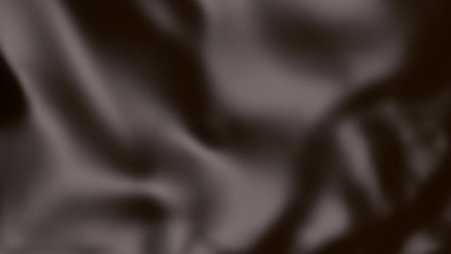 Background fabric patterned 3D simulation of 4k. Waves of fabric cloth in the wind. Fine silk white fabric with flowers. Decorative cloth. 