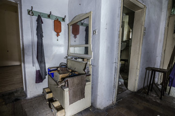 garderobe in alten haus