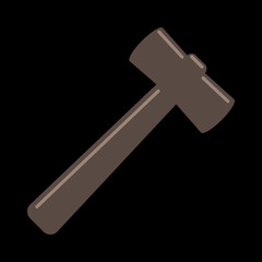 hammer flat icon