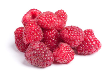 Group of raspberries