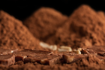 Mountain of chocolate
