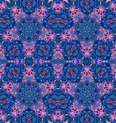 Detailed magic medieval endless pattern.