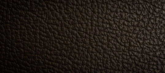 Leather strip macro shot