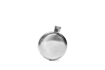 Iron flask for alcohol
