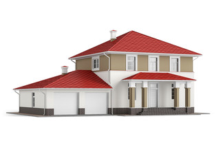 Traditional two-storey house