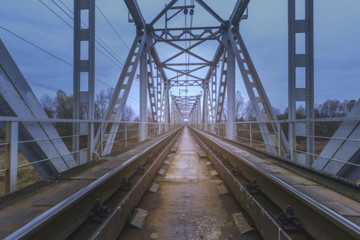 Fototapeta na wymiar Rail Bridge