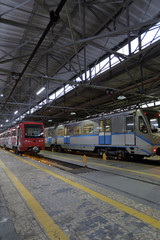 Fototapeta premium Subway repair depot