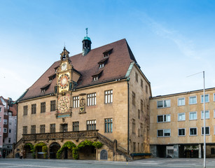 Obraz premium Rathaus von Heilbronn
