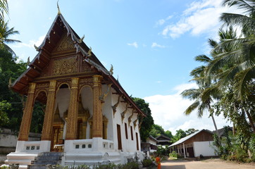 Temple à Luang Prabang au laos