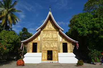 Temple à Luang Prabang au laos