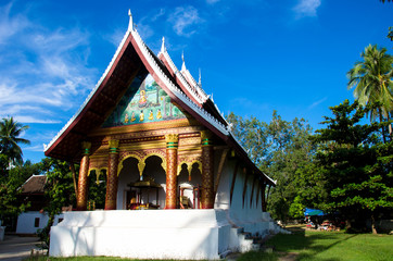 Temple bouddhiste à Luang Prabang au Laos