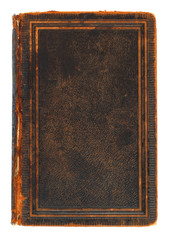 Obraz premium Old book on white background.