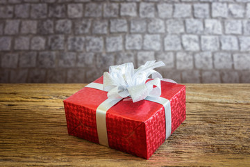 red gift box