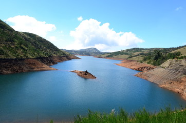 Naklejka premium Ooty Avalanche lake, Tamilnadu, India