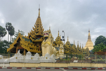 Fototapeta na wymiar Yangon, Myanmar