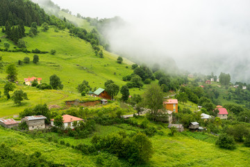 Foggy Plateau Highland with Giresun - Turkey © klenger