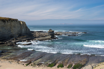 The coast of Atlantic ocean