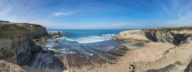 The coast of Atlantic ocean