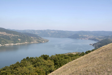 View of danube river