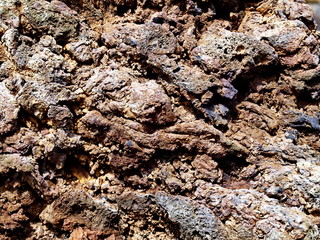 solidified lava