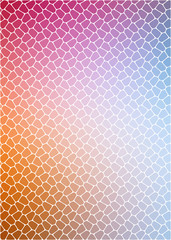 abstract decorative composition grid