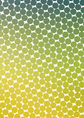 background yellow-green with circles