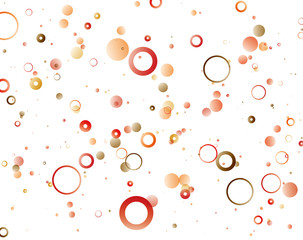 背景　リング　点々