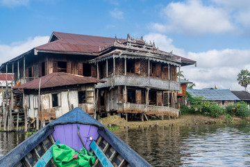 Fototapeta na wymiar Inle Lake, Myanmar