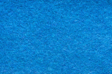Background And Texture Of Melange Fuzzy Woolen Cloth Of Blue Color. Close Up.