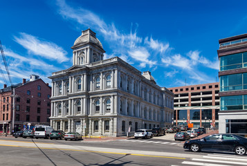 Fototapeta premium United States Customs House, Portland, Maine