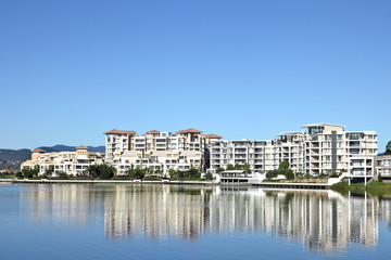 Apartment living on a lake waterfront apartments on a lake showi