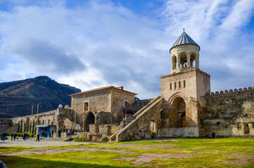 Fototapeta na wymiar Historical Mtskheta is located near Tbilisi.