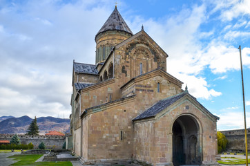 Fototapeta na wymiar Historical Mtskheta is located near Tbilisi.