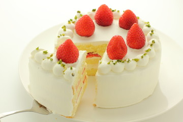 苺のショートケーキ