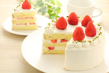 苺のショートケーキ