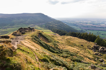 View from Wainstones, North Yorkshire, UK
