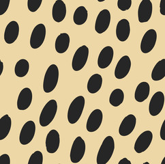 Abstract polka dot pattern