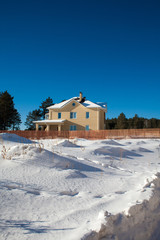 Newly Built Suburban House